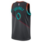 Maillot NBA Washington Wizards Bilal Coulibaly Nike 2023-24 City Edition Noir Swingman - Homme
